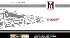 Desktop Screenshot of markyoungconstruction.com